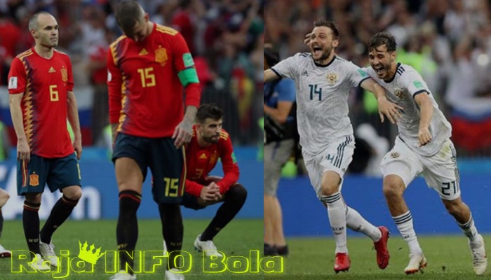 Rekor Spanyol sepanjang laga Piala Dunia