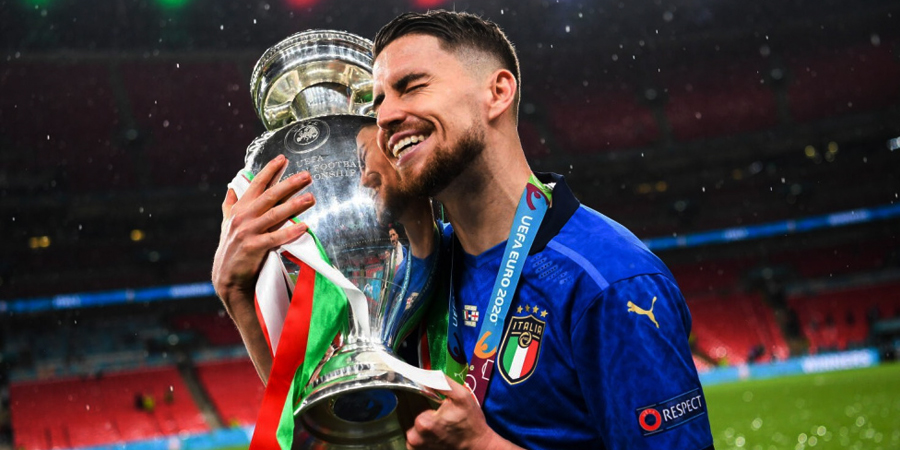 Jorginho Tegaskan Status Juara Bertahan Italia Bukan Tekanan