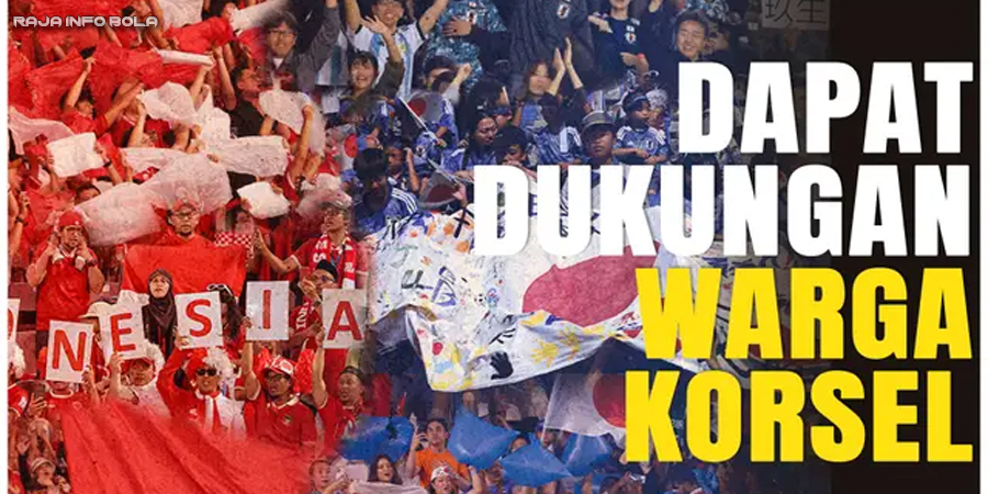 STY Terharu, Warga Korsel Dukung Timnas Hadapi Jepang Di GBK