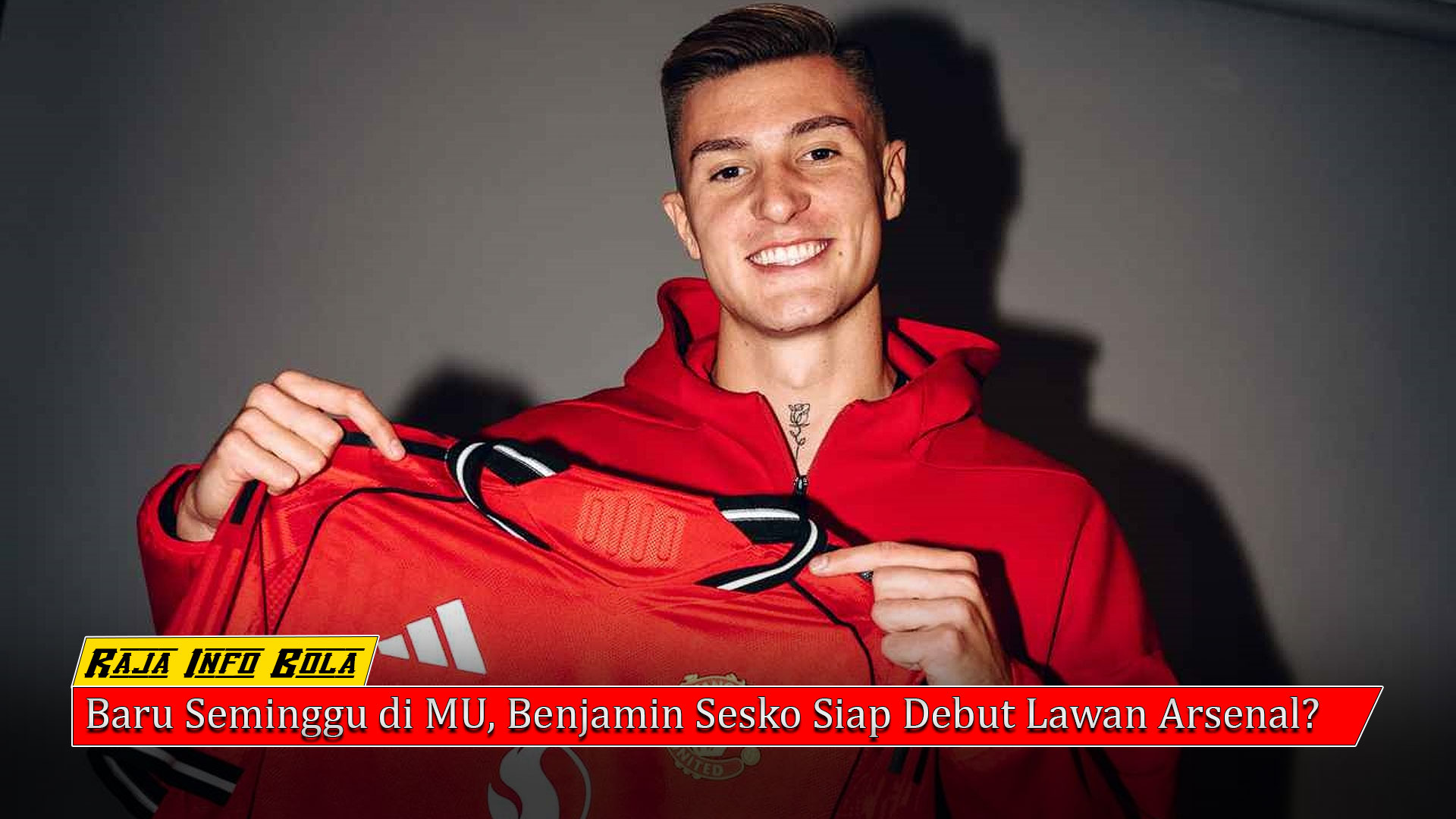 Baru Seminggu di MU, Benjamin Sesko Siap Debut Lawan Arsenal?