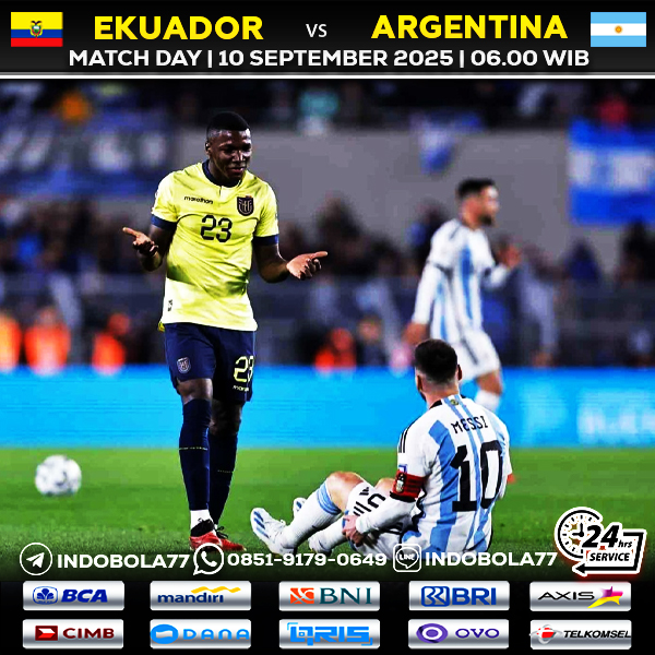 Prediksi Skor Ecuador vs Argentina 10 September 2025