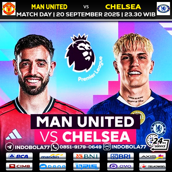 Prediksi Man United vs Chelsea 20 September 2025 !