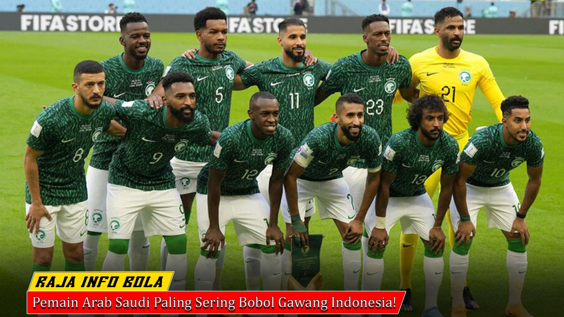 Pemain Arab Saudi Paling Sering Bobol Gawang Indonesia!