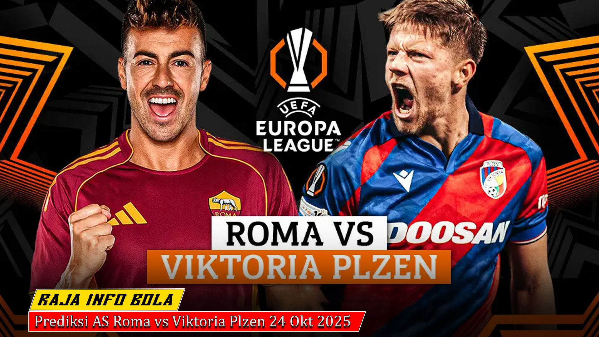Prediksi AS Roma vs Viktoria Plzen 24 Okt 2025