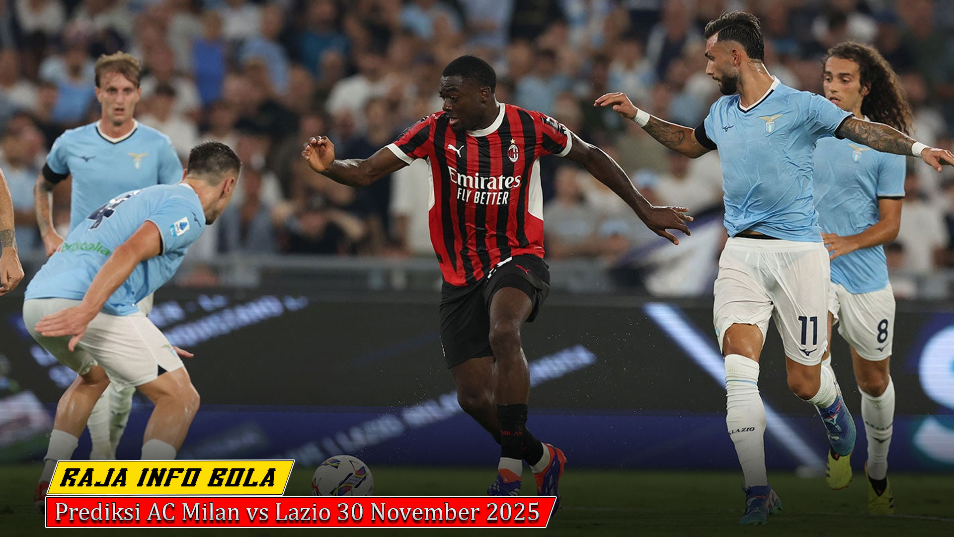 Prediksi AC Milan vs Lazio 30 November 2025