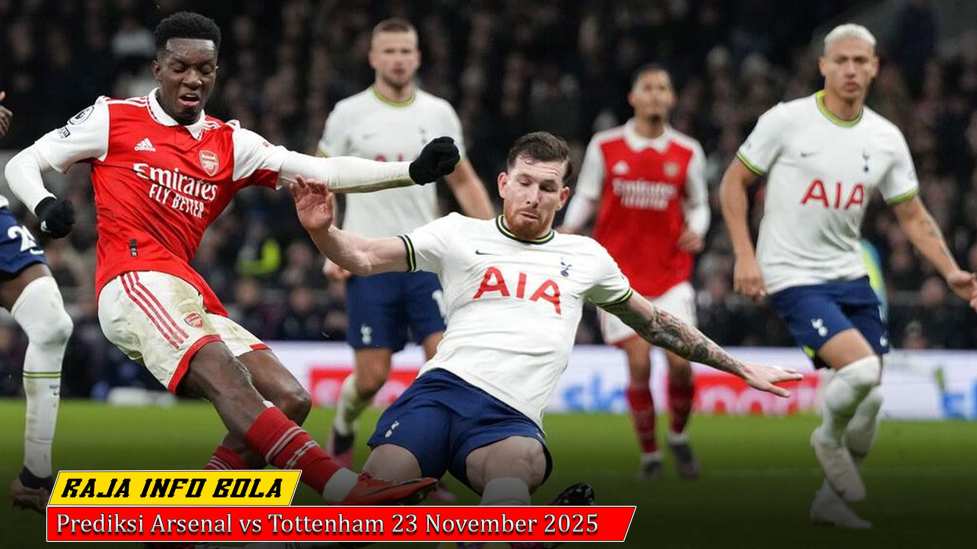 Prediksi Arsenal vs Tottenham 23 November 2025