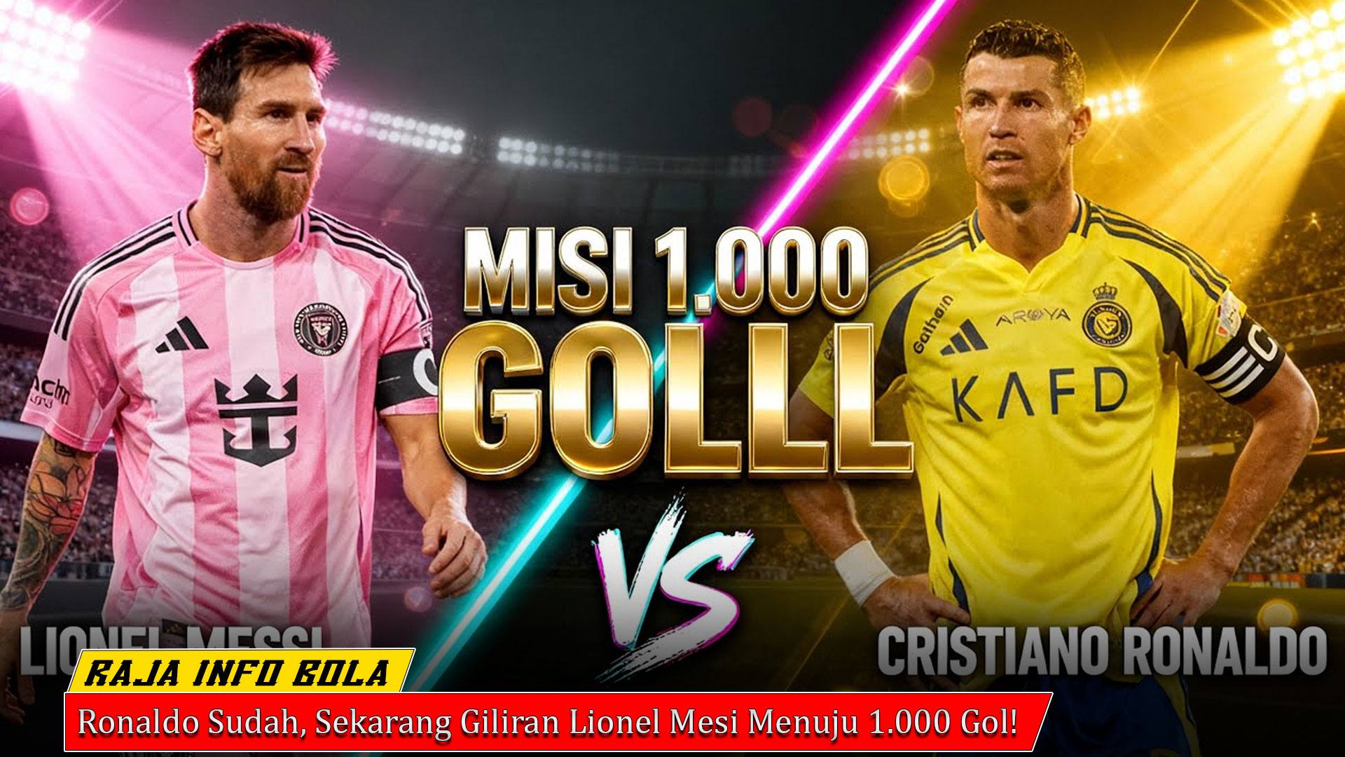 Ronaldo Sudah, Sekarang Giliran Lionel Mesi Menuju 1.000 Gol!