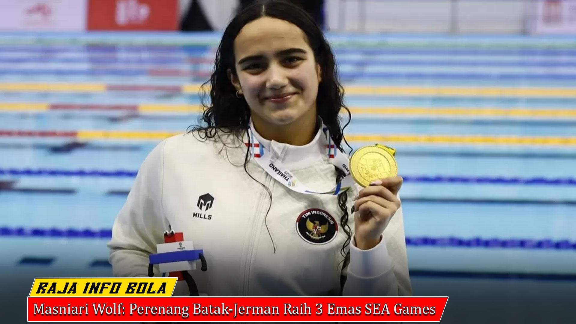 Masniari Wolf: Perenang Batak-Jerman Raih 3 Emas SEA Games