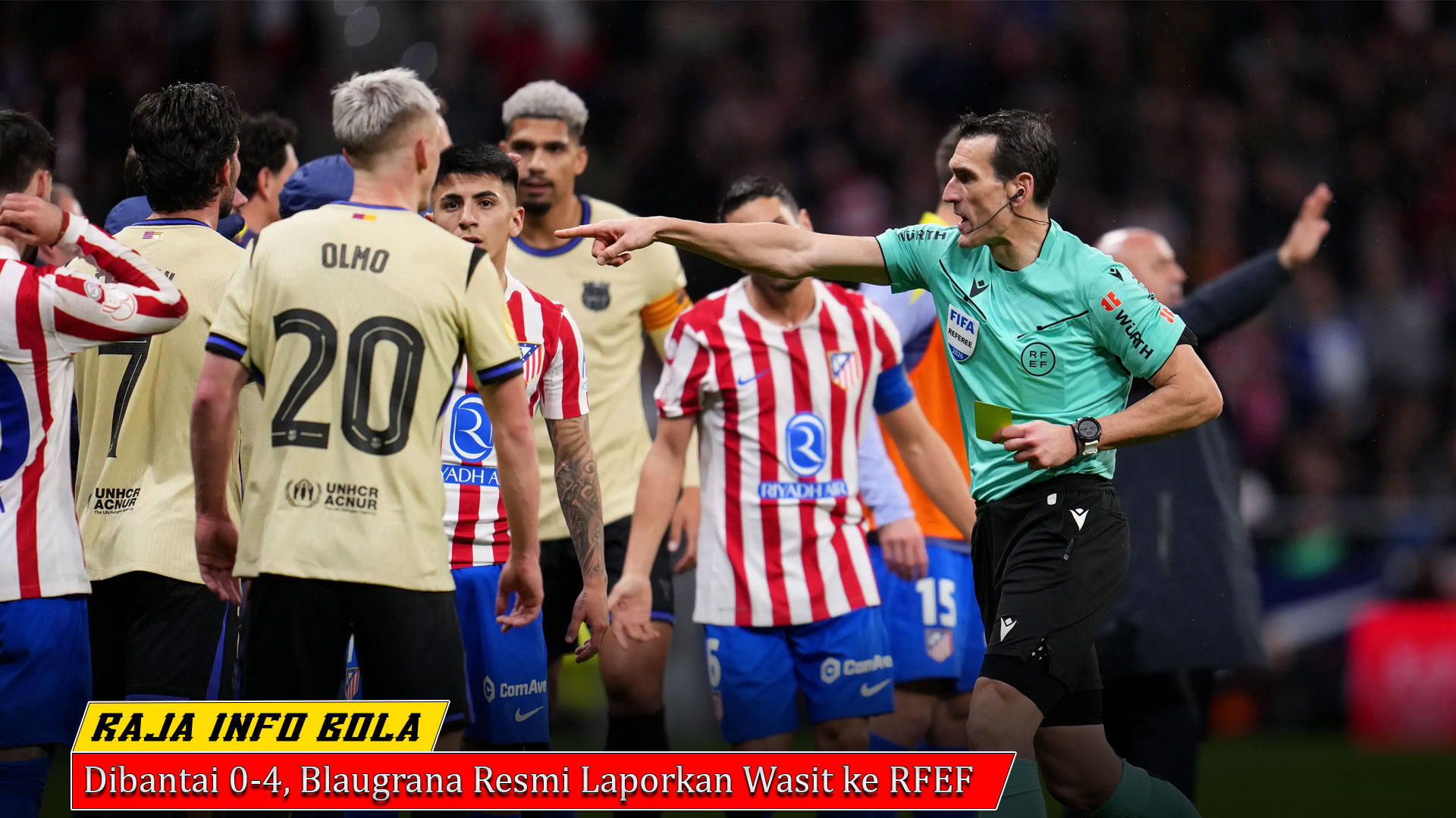 Dibantai 0-4, Blaugrana Resmi Laporkan Wasit ke RFEF