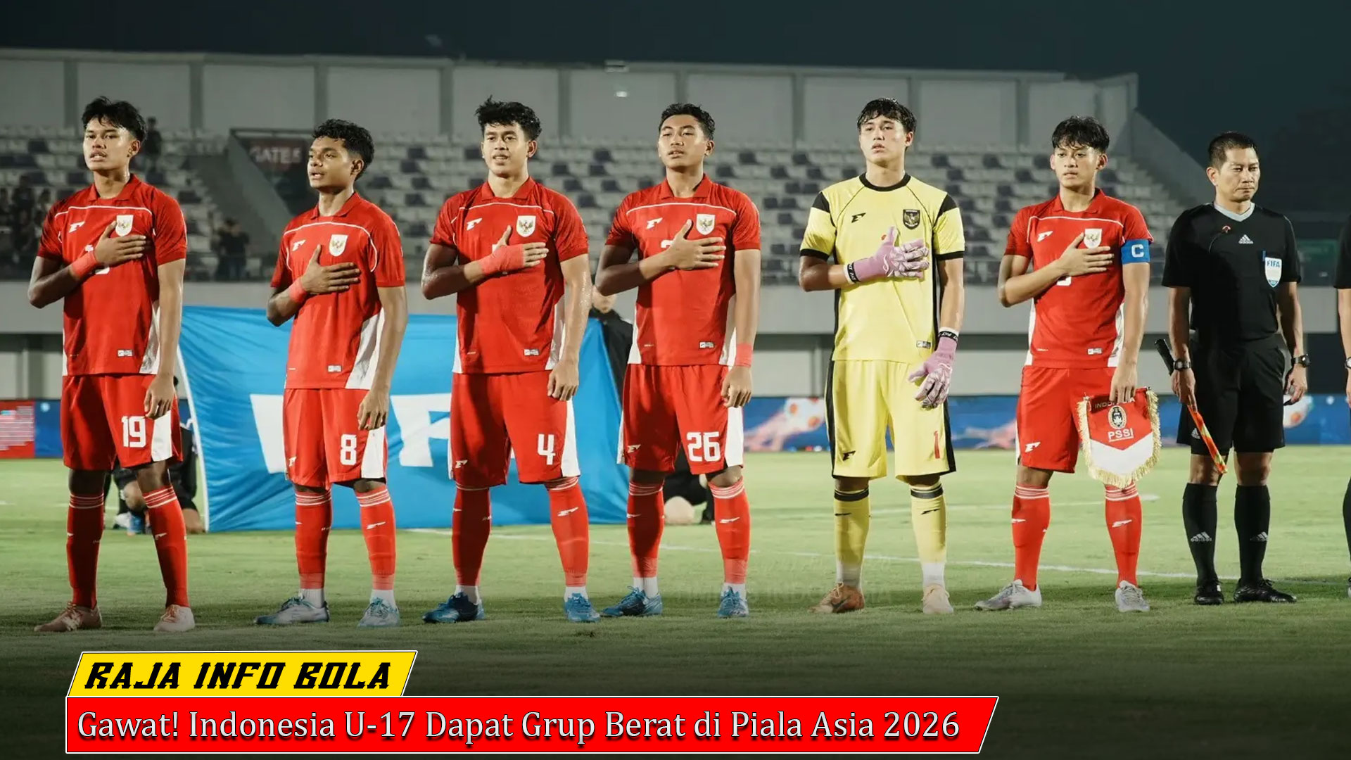 Gawat! Indonesia U-17 Dapat Grup Berat di Piala Asia 2026
