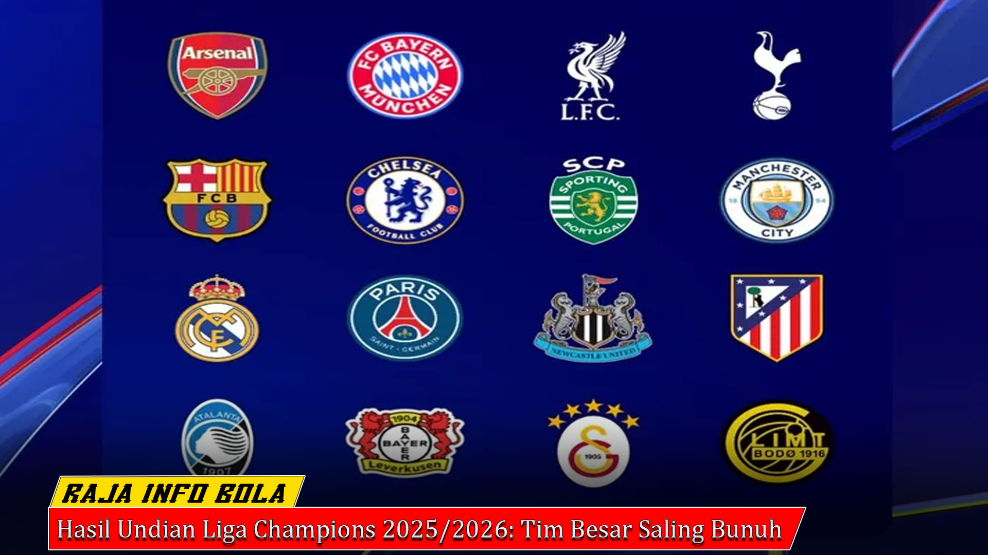 Hasil Undian Liga Champions 2025/2026: Tim Besar Saling Bunuh