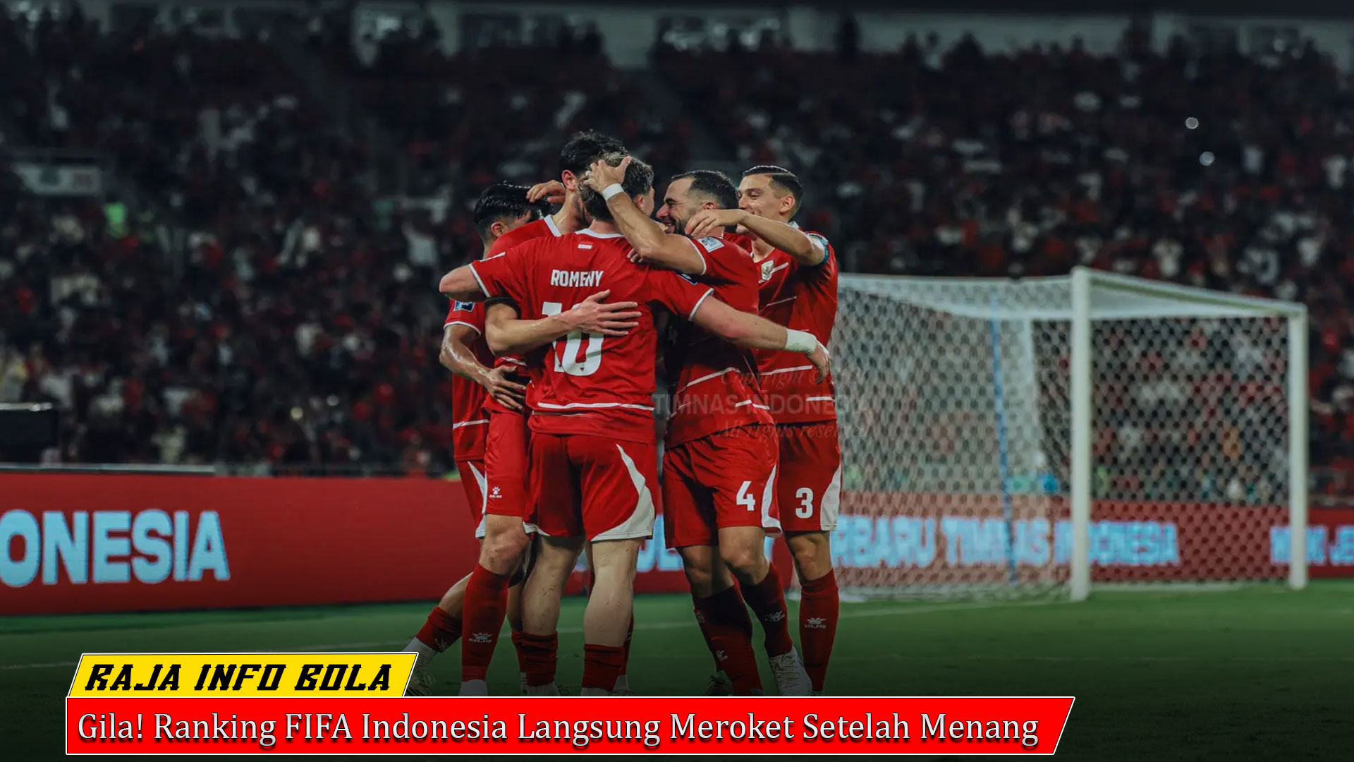 Gila! Ranking FIFA Indonesia Langsung Meroket Setelah Menang