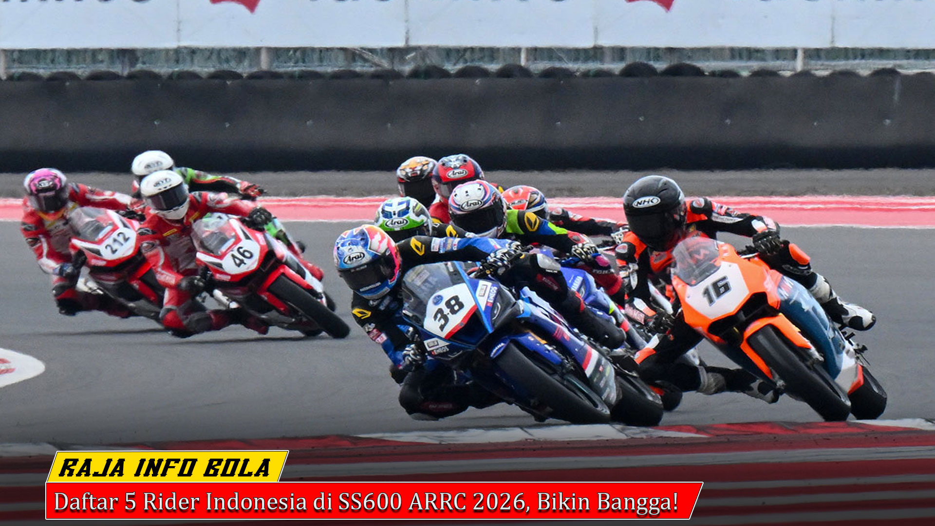 Daftar 5 Rider Indonesia di SS600 ARRC 2026, Bikin Bangga!