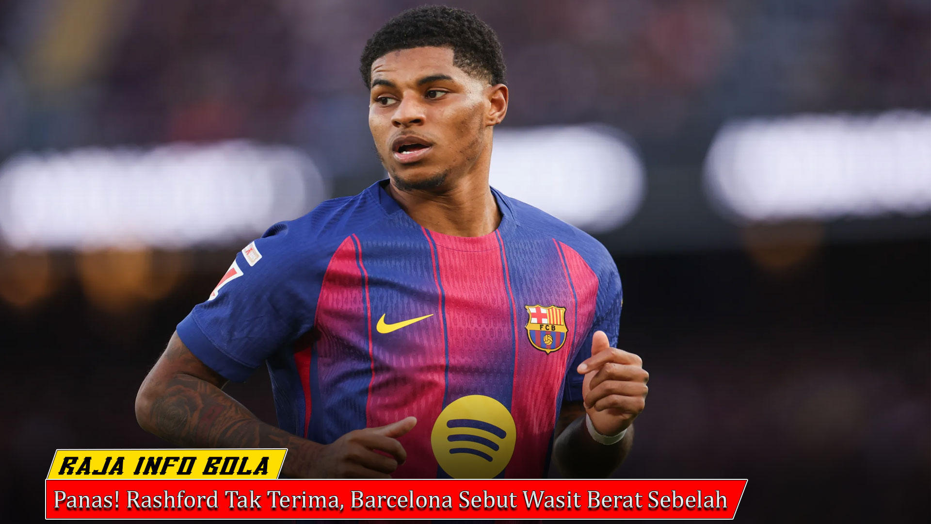 Panas! Rashford Tak Terima, Barcelona Sebut Wasit Berat Sebelah