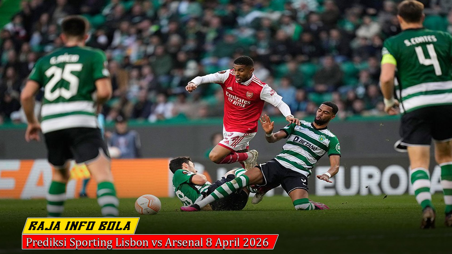Prediksi Sporting Lisbon vs Arsenal 8 April 2026